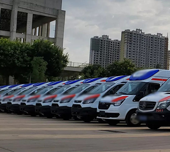 突泉县服务车队展示