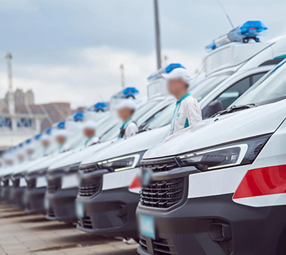 突泉县服务车队展示